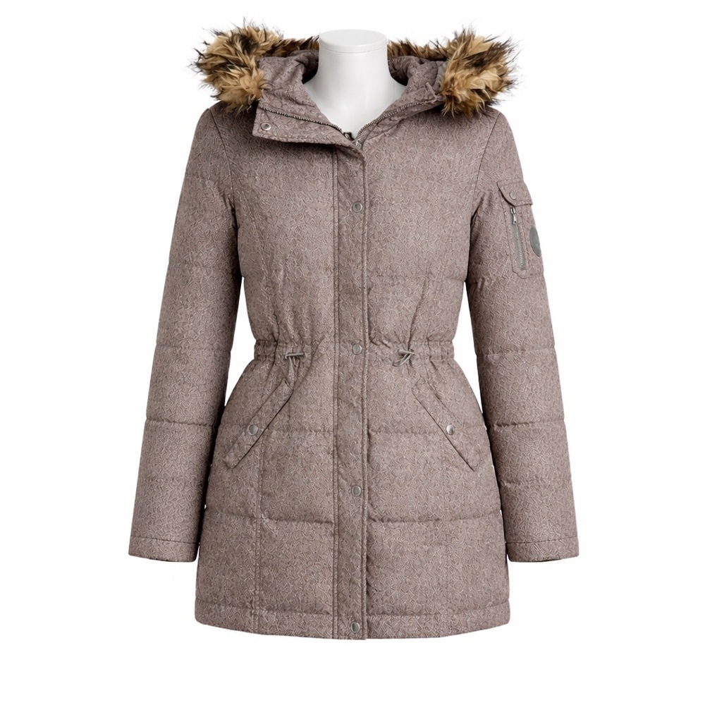 Size XXS Lauren Ralph Lauren Women’s Down Filled Winter Parka‎ Jacket Grey